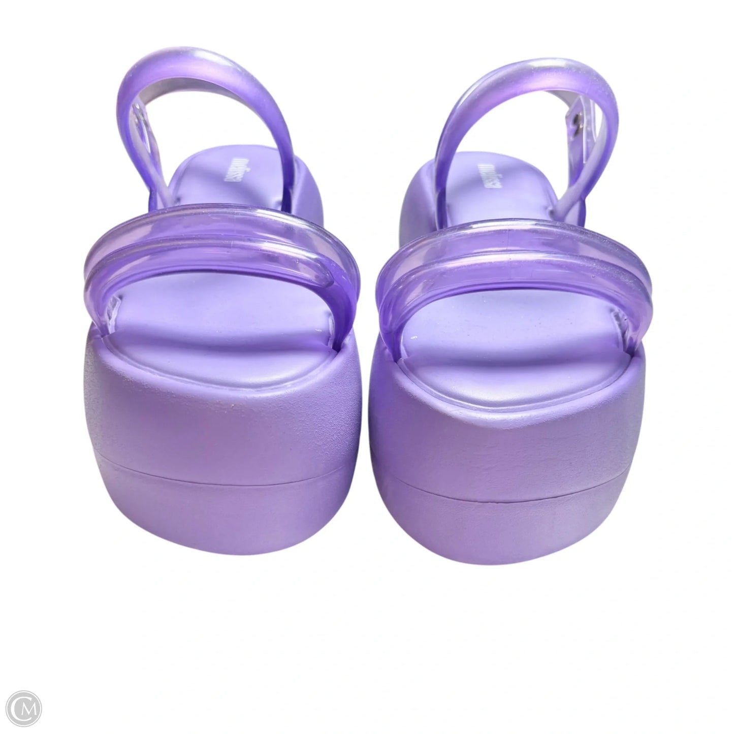 Sandals Heels Platform By Melissa In Purple, Size: 7