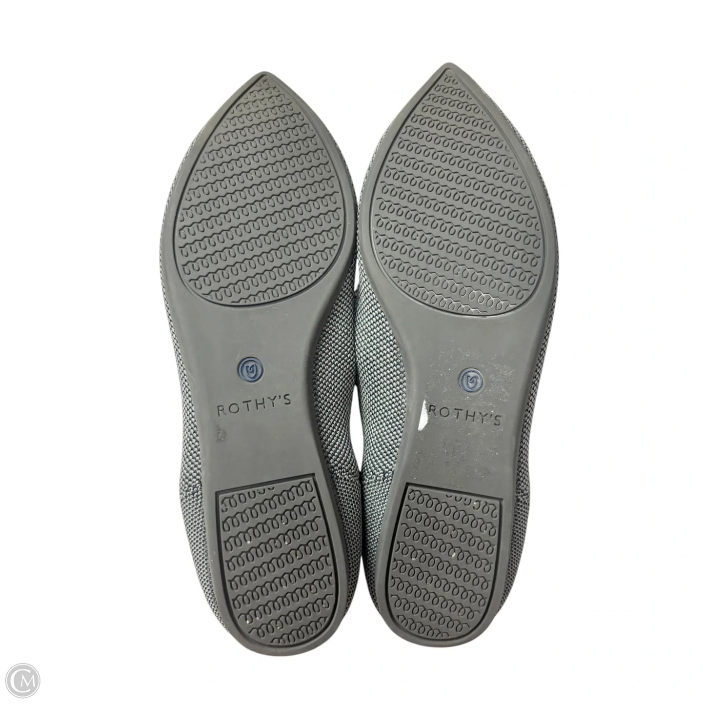 Shoes Flats By Rothys In Grey, Size: 7
