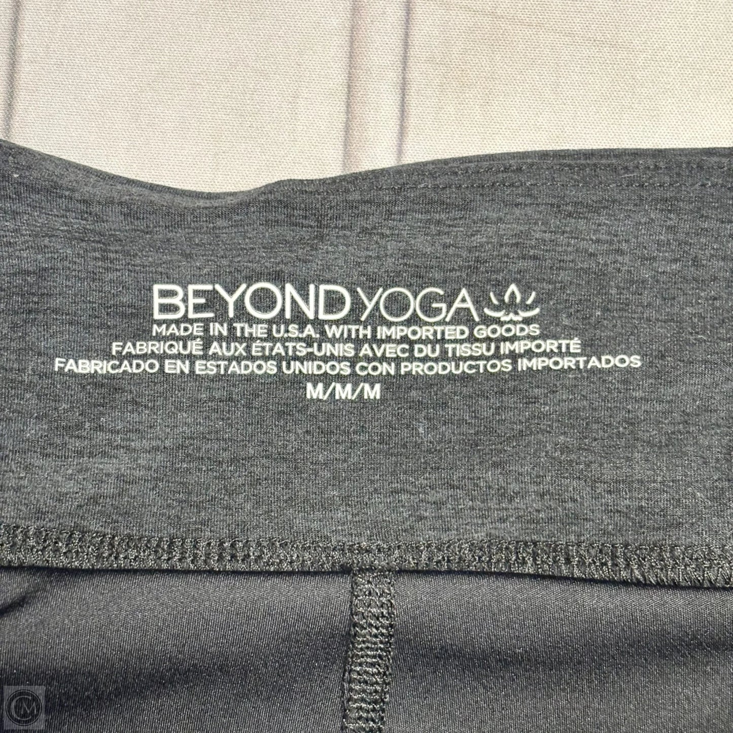Athletic Skort By Beyond Yoga In Grey, Size: M