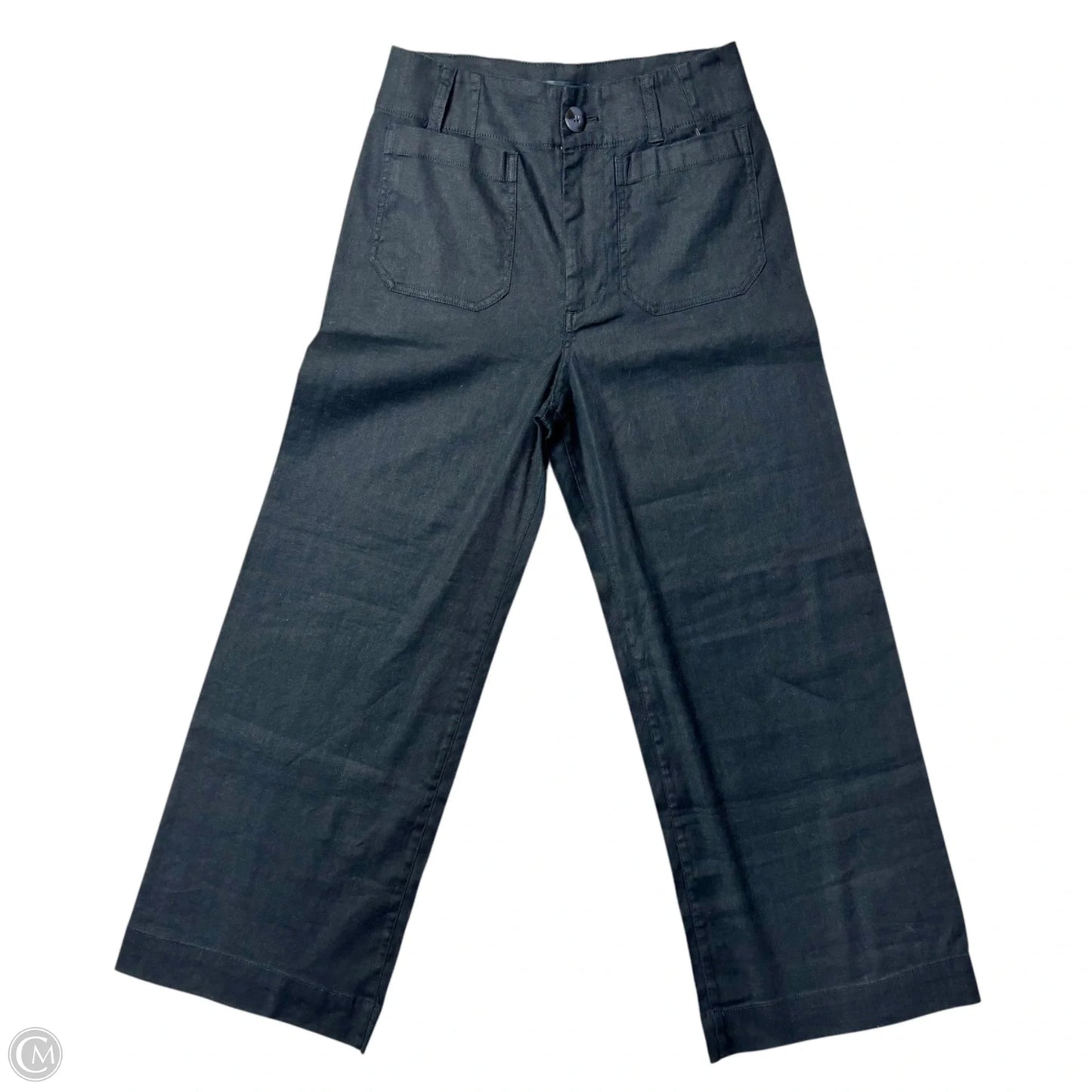 Pants Linen By Maeve In Black, Size: 2