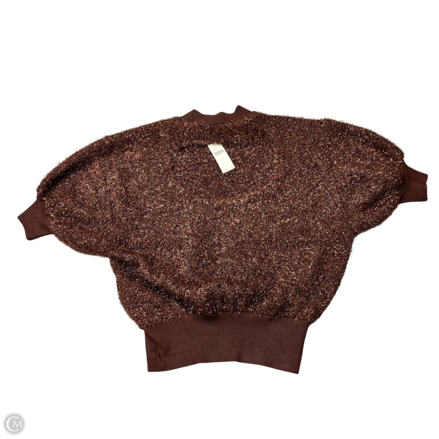 Top Short Sleeve By Maeve In Brown, Size: S
