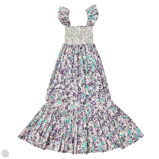 Dress Casual Maxi By Btb In Floral Print, Size: Xs