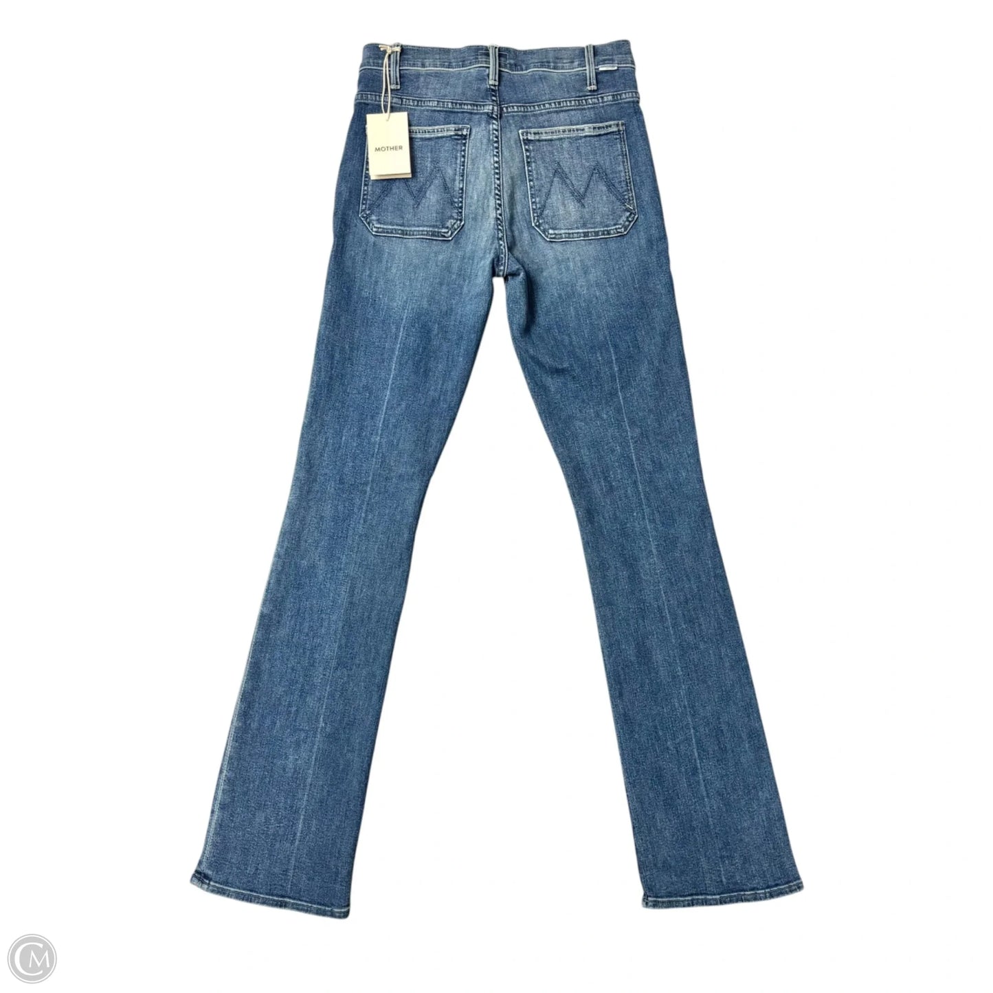 Jeans Boot Cut By Mother In Blue Denim, Size: 4