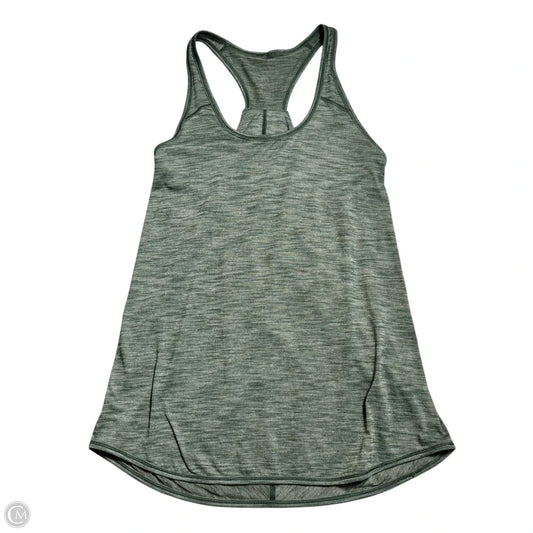 Athletic Tank Top By Lululemon In Green, Size: S