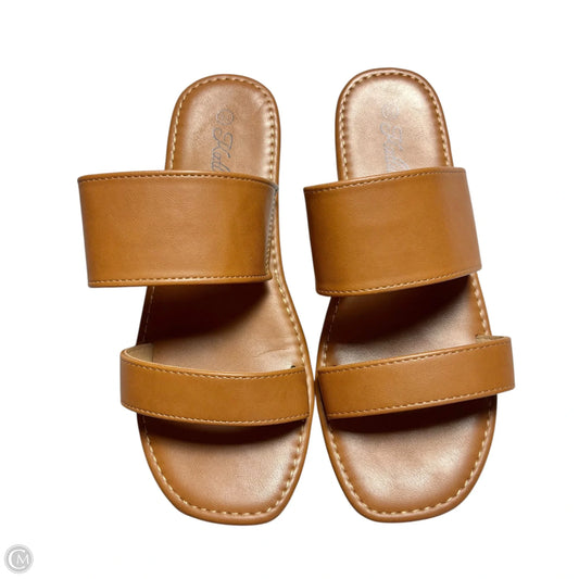 Sandals Flats By Katliu In Brown, Size: 7.5