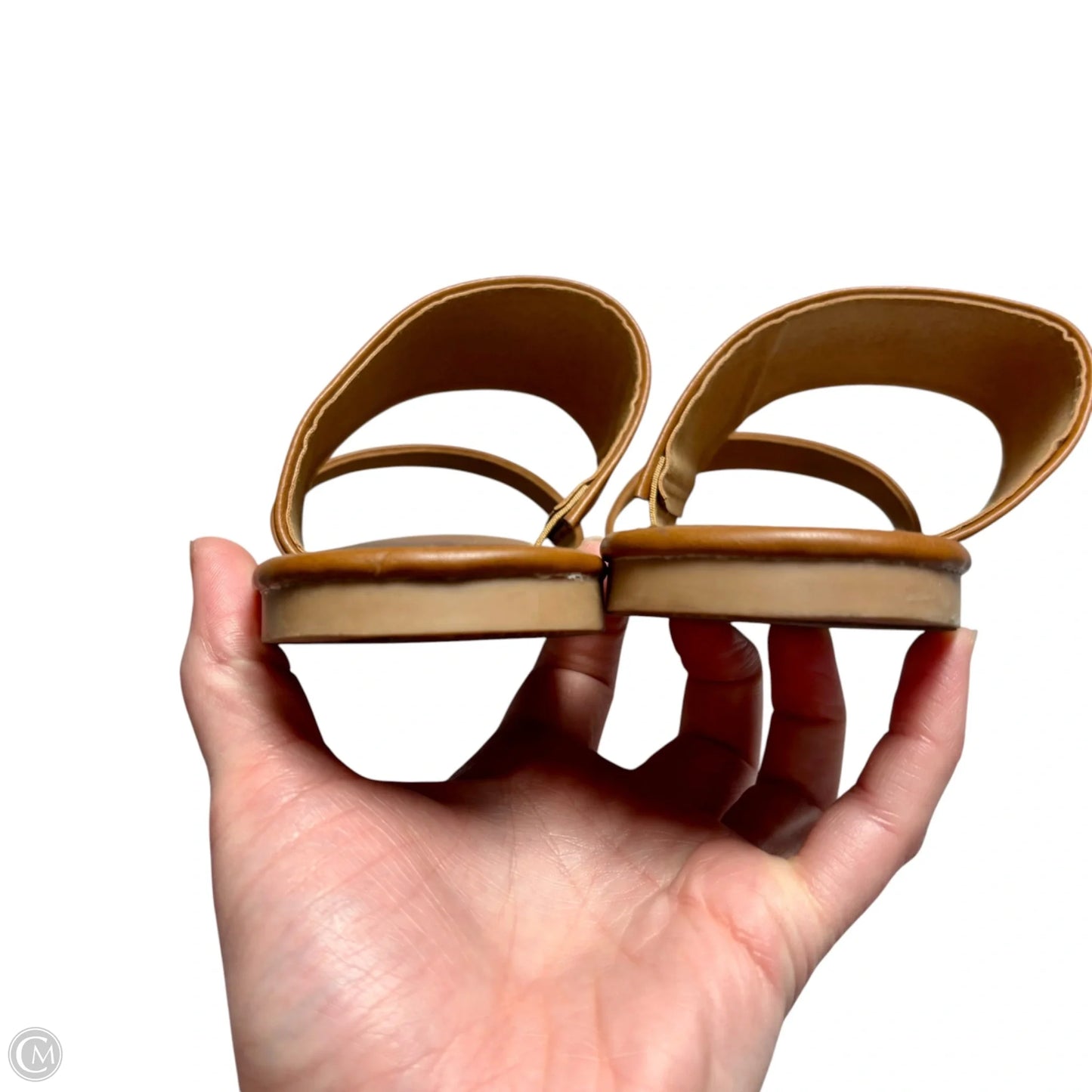 Sandals Flats By Katliu In Brown, Size: 7.5