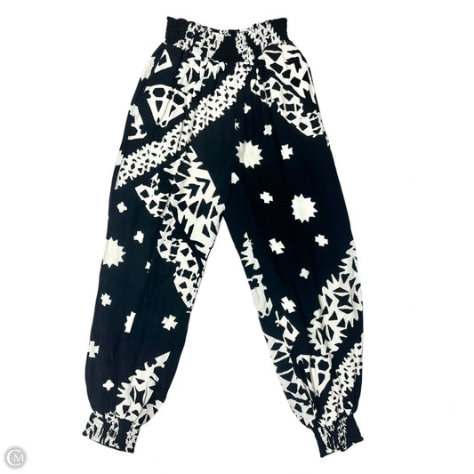Pants Lounge By Anthropologie In Black & White, Size: S