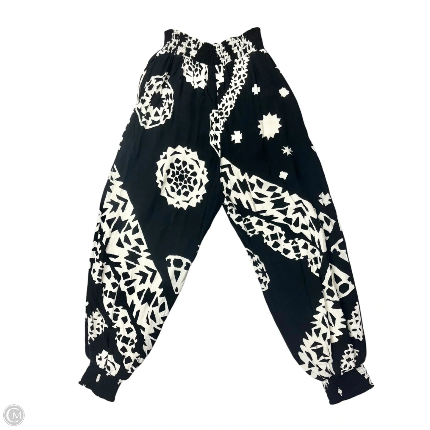 Pants Lounge By Anthropologie In Black & White, Size: S