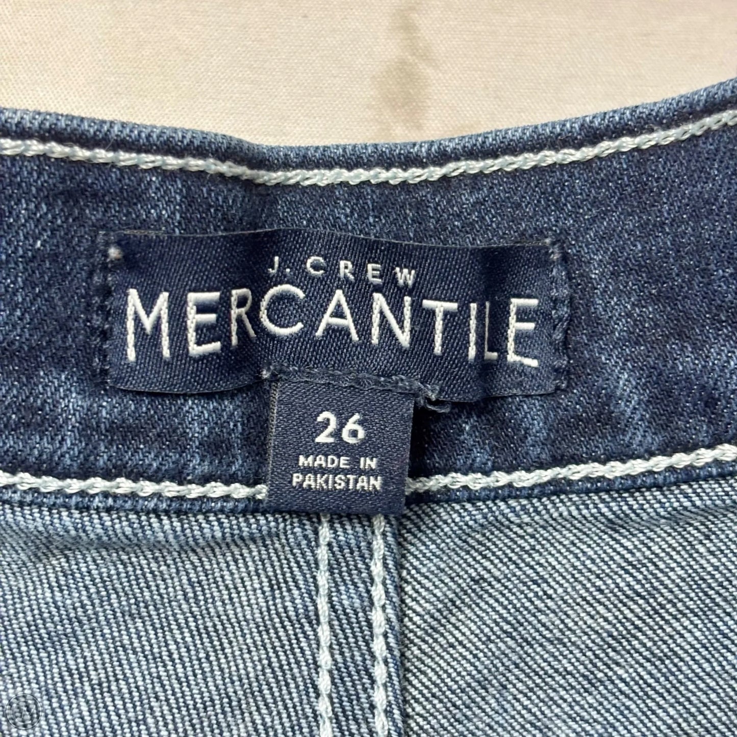 Jeans Wide Leg By J. Crew In Blue Denim, Size: 2
