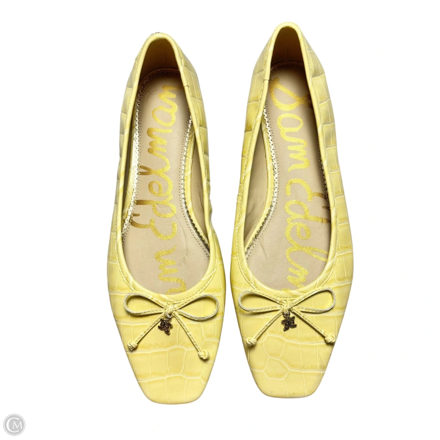 Shoes Flats By Sam Edelman In Yellow, Size: 9