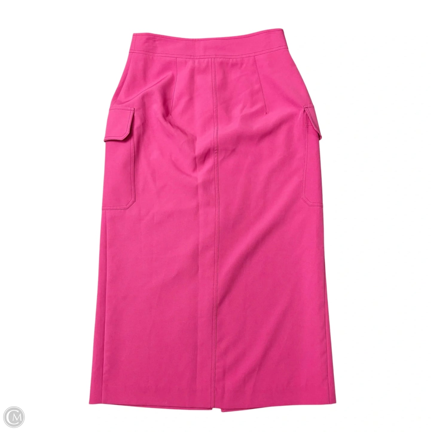 Skirt Midi By Topshop In Pink, Size: 6