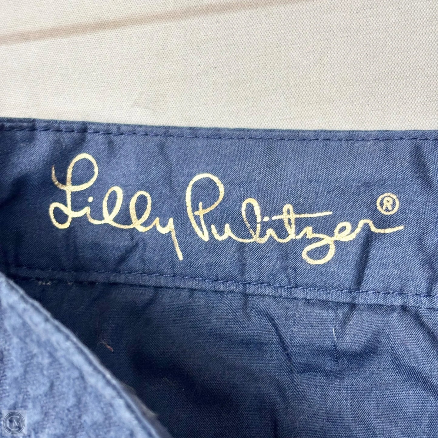 Shorts Designer By Lilly Pulitzer In Navy, Size: 4