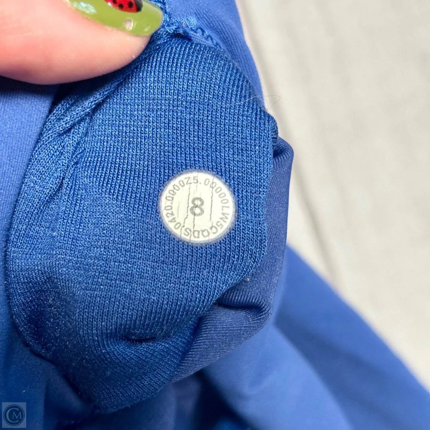 Athletic Leggings By Lululemon In Blue, Size: 8