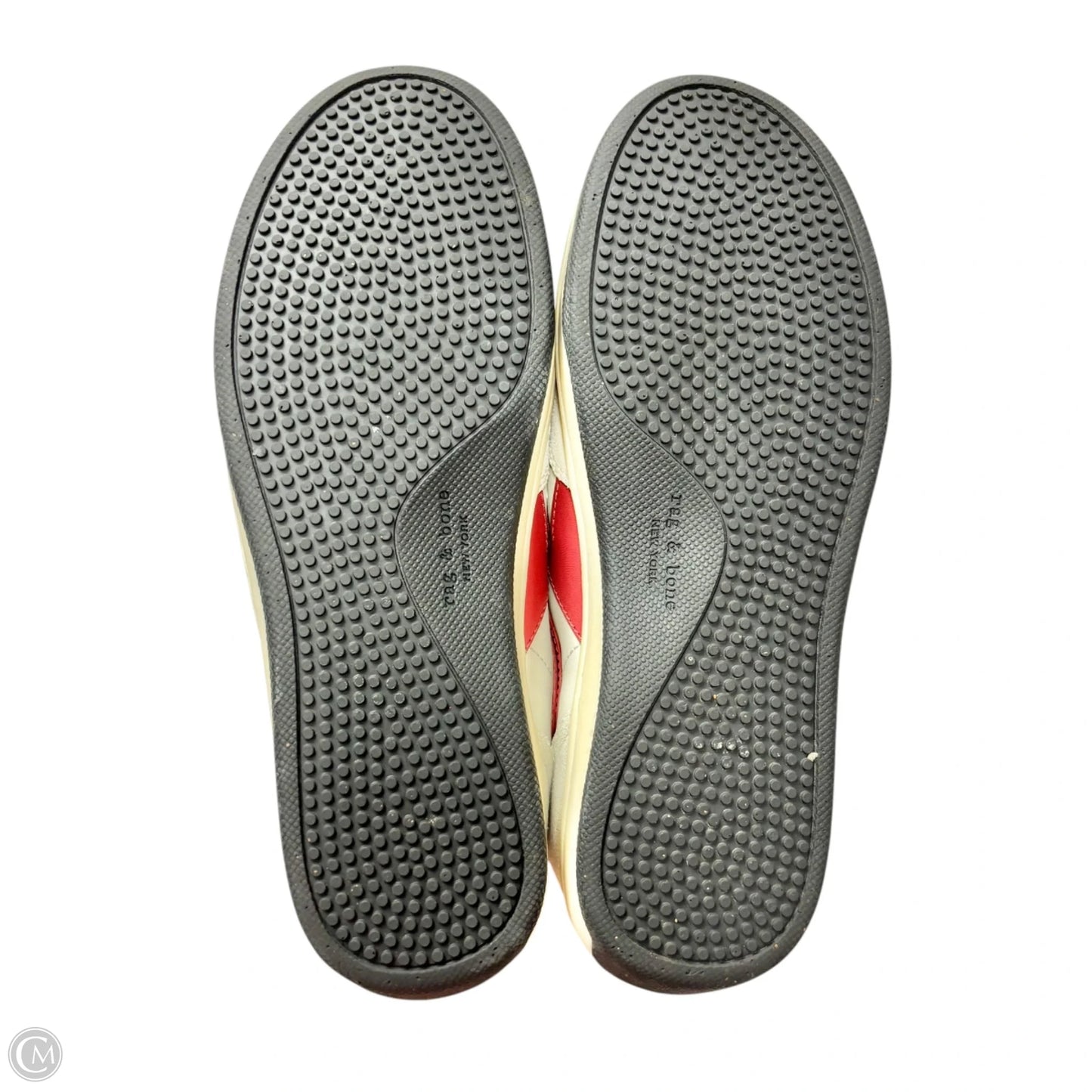 Shoes Sneakers By Rag And Bone In Red & White, Size: 8