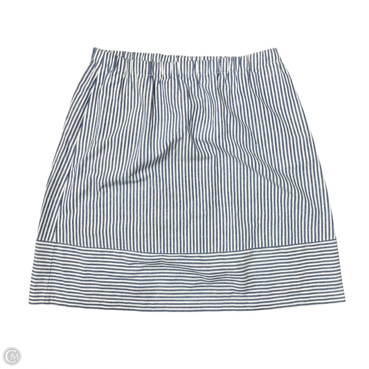 Skirt Midi By J. Crew In Striped Pattern, Size: Xl