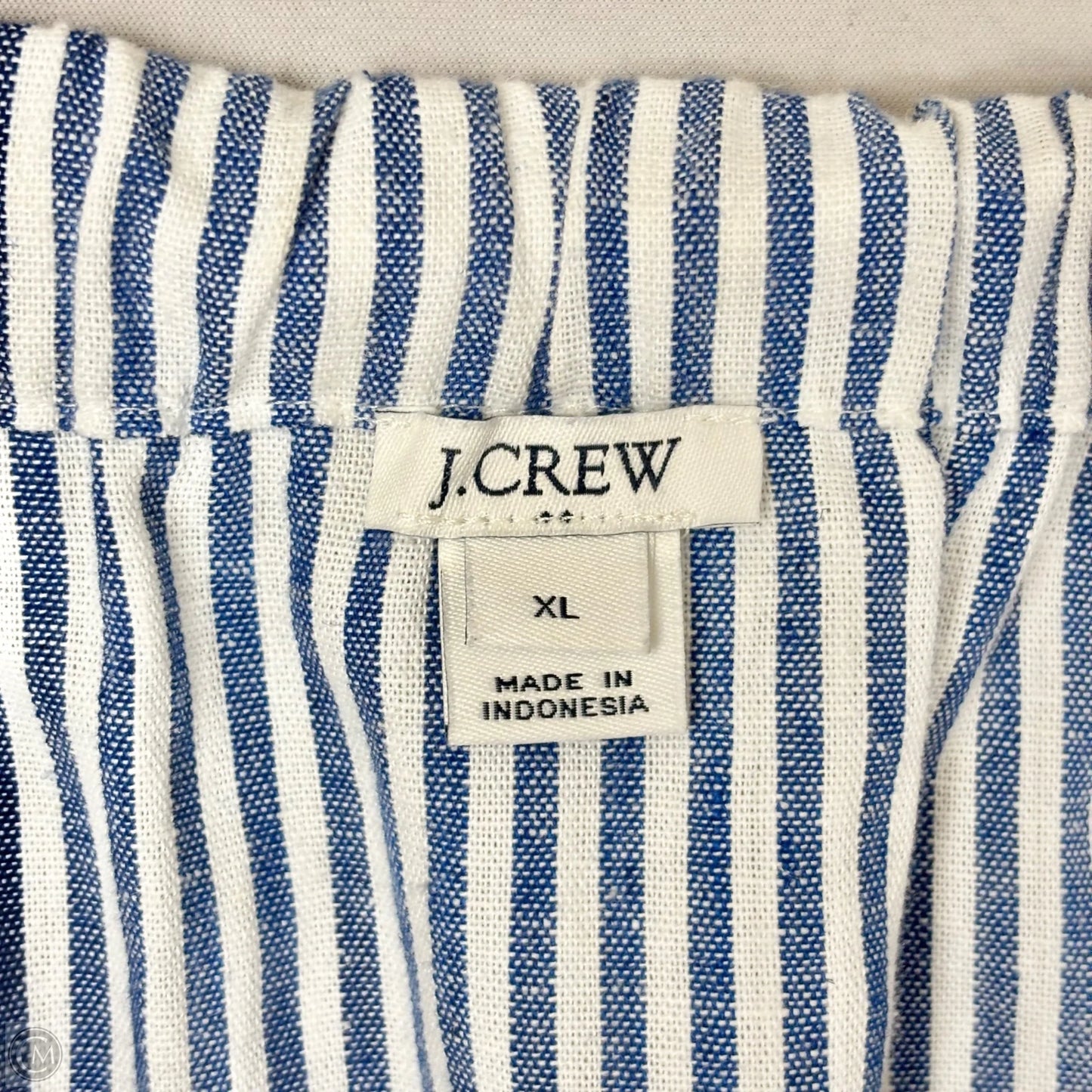 Skirt Midi By J. Crew In Striped Pattern, Size: Xl