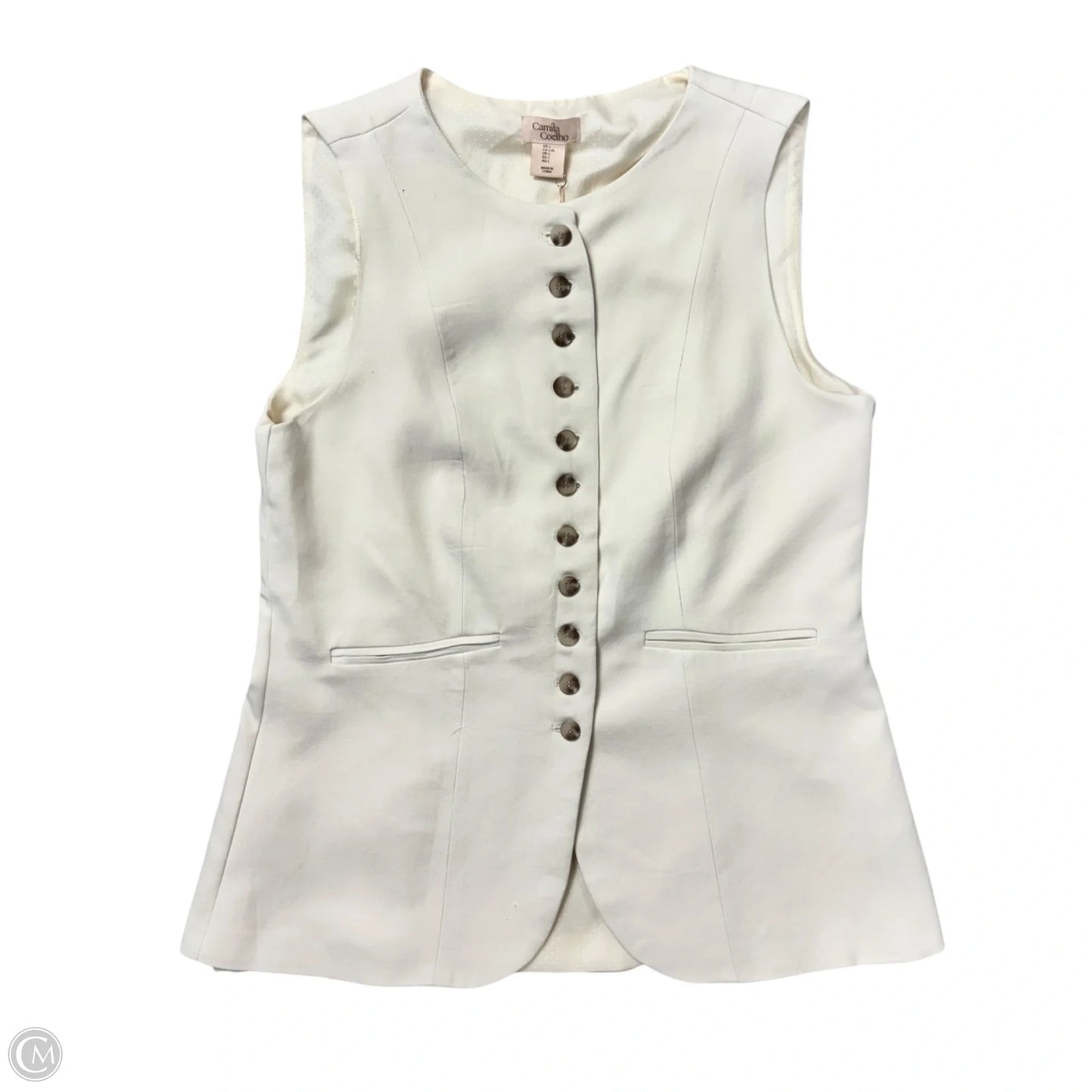 Vest Other By Camila Coelho In Cream, Size: L