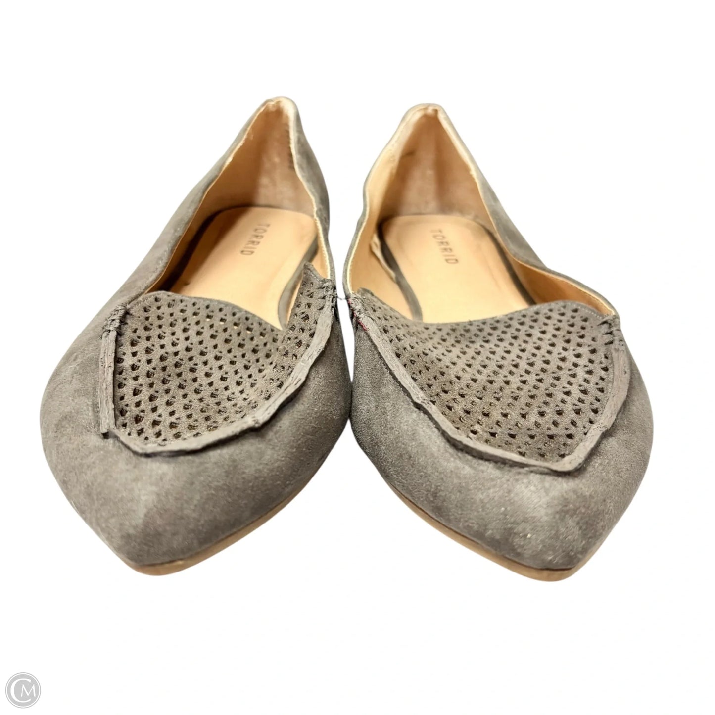 Shoes Flats By Torrid In Grey, Size: 9