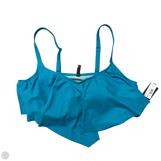 Swimsuit Top By Torrid In Blue, Size: 2x
