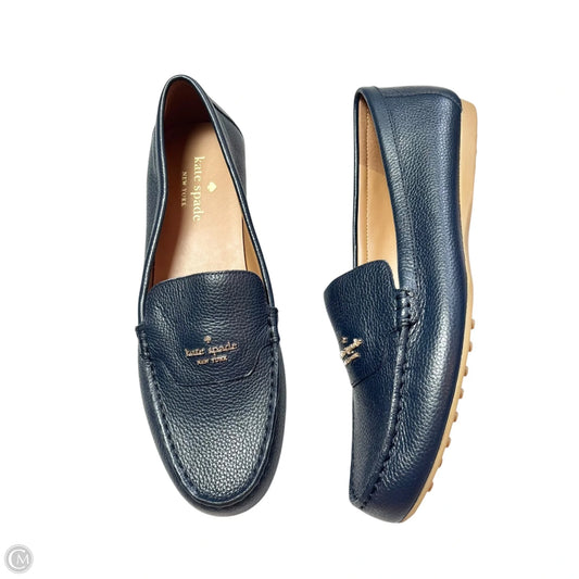 Shoes Designer By Kate Spade In Navy, Size: 8.5