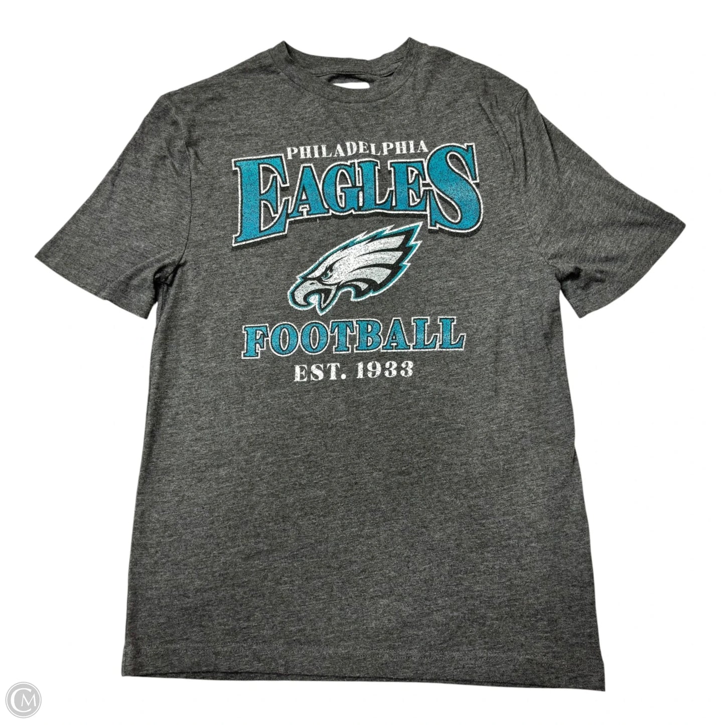 Top Short Sleeve By Nfl In Grey, Size: S