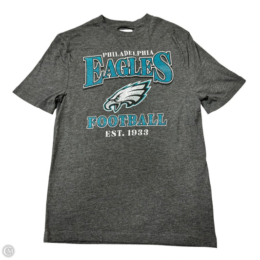 Top Short Sleeve By Nfl In Grey, Size: S