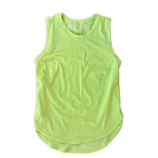 Athletic Tank Top By Lululemon In Green, Size: S