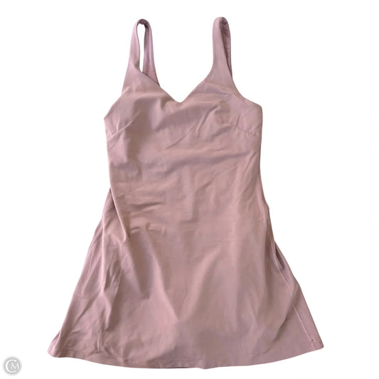 Athletic Dress By Lululemon In Mauve, Size: M