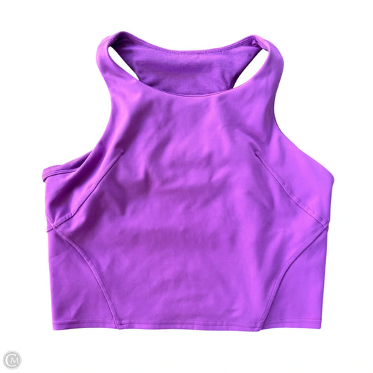 Athletic Tank Top By Lululemon In Purple, Size: M