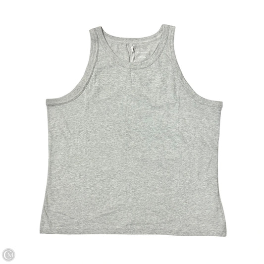 Top Sleeveless By Everlane In Grey, Size: Xxl
