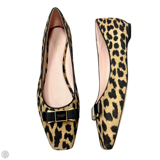 Shoes Designer By Kate Spade In Animal Print, Size: 9.5