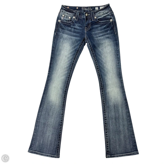 Jeans Boot Cut By Miss Me In Blue Denim, Size: 2