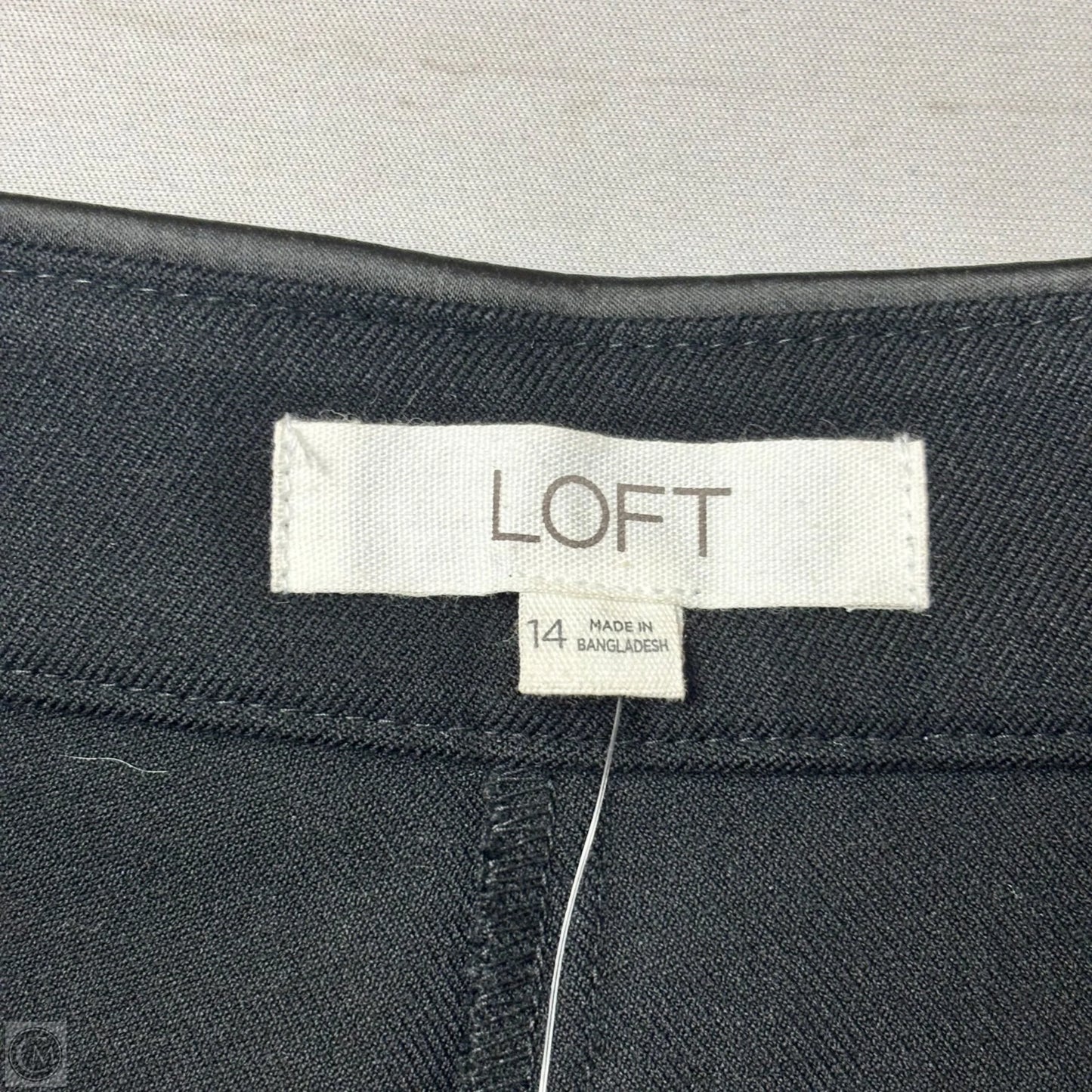 Shorts By Loft In Black, Size: 14