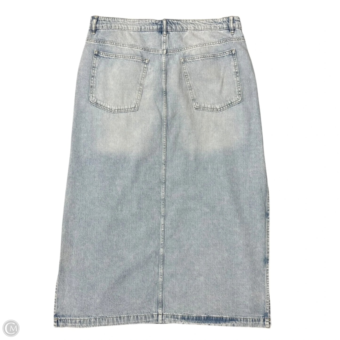 Skirt Designer By Rebecca Minkoff In Blue Denim, Size: 14