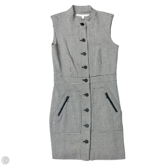 Dress Casual Midi By Veronica Beard In Black & White, Size: Xs