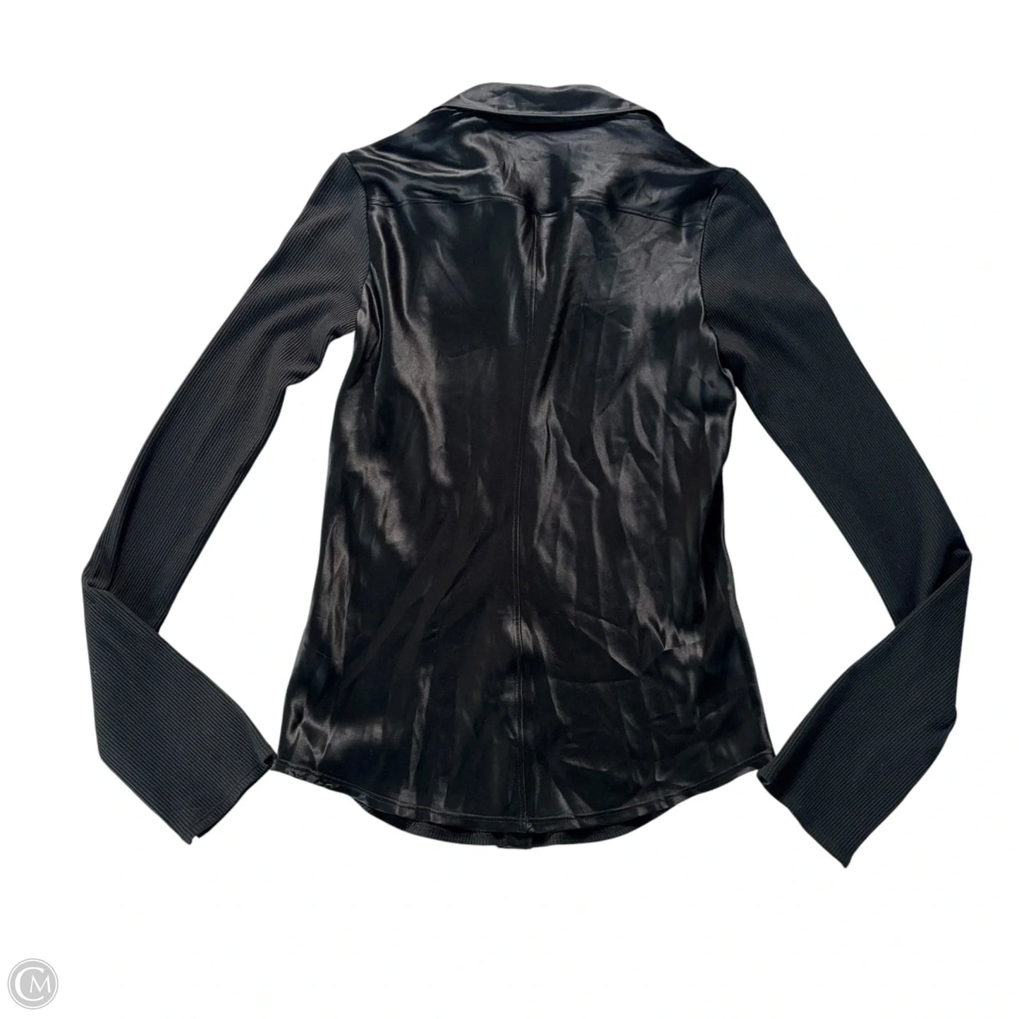 Top Long Sleeve By Rag And Bone In Black, Size: Xxs