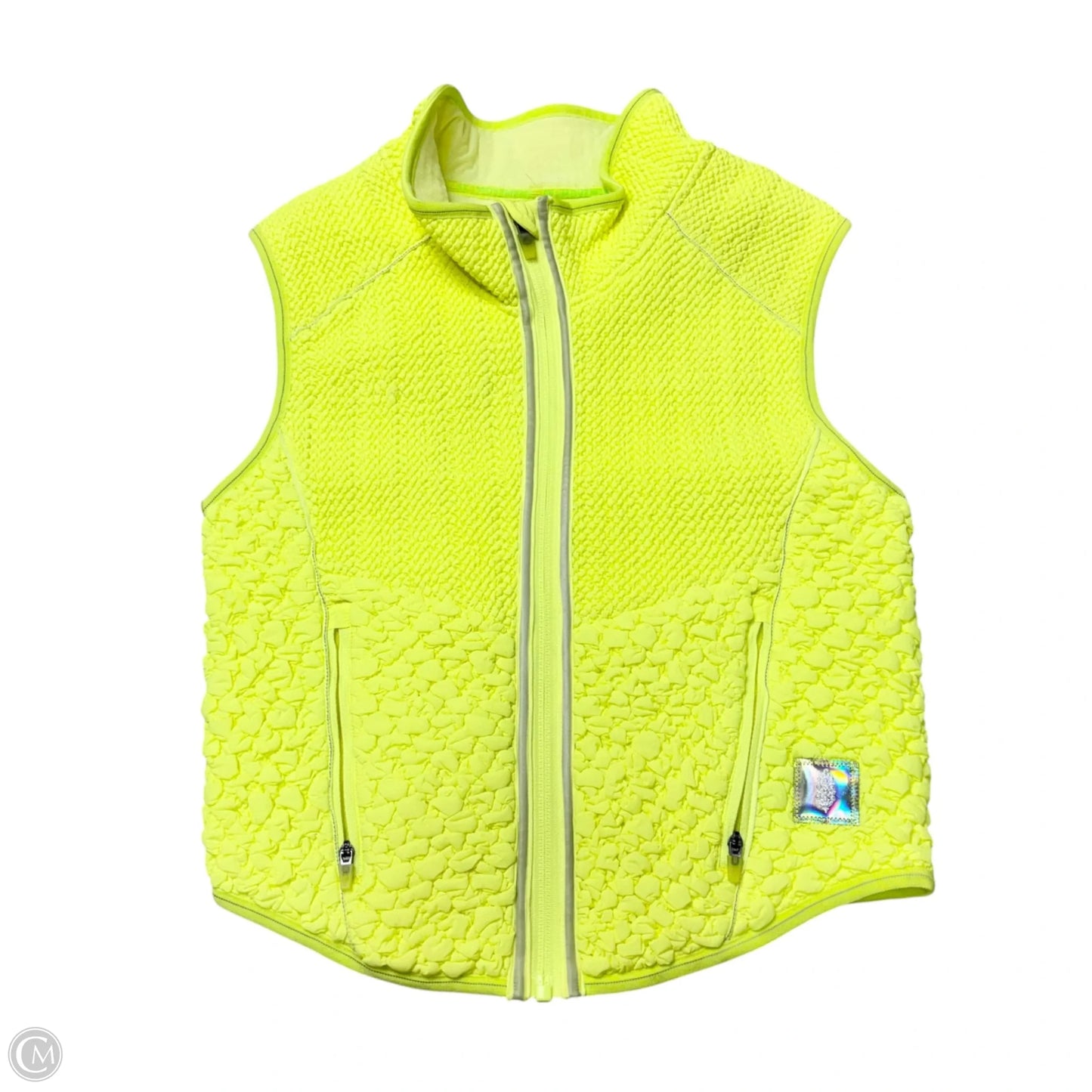 Vest Puffer & Quilted By Free People In Yellow, Size: Xs