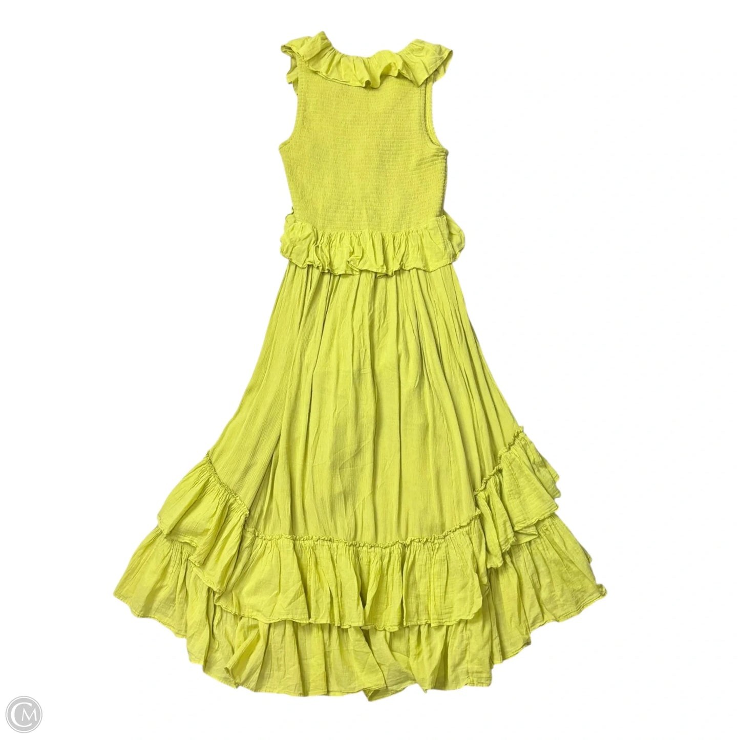 Dress Casual Maxi By Free People In Green, Size: M
