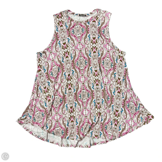 Tank Top By Lane Bryant In Nautical Print, Size: 3x