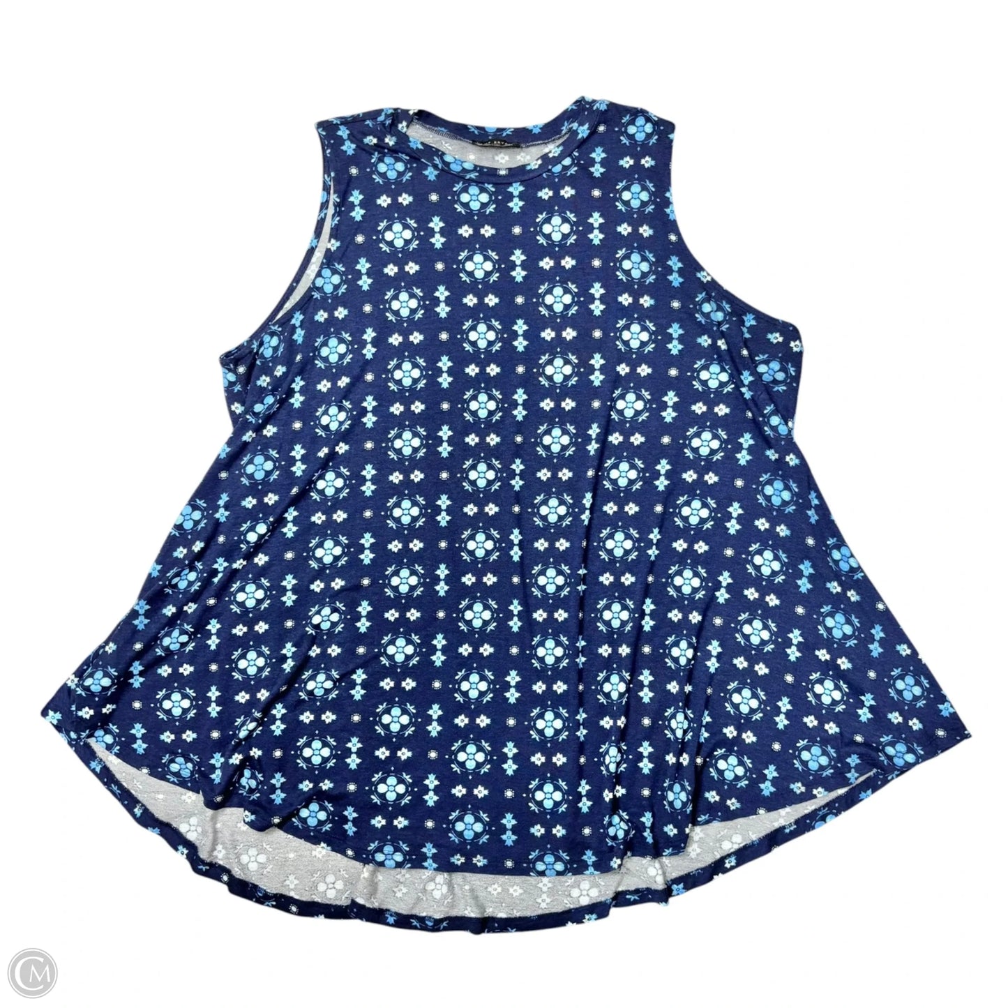 Tank Top By Lane Bryant In Nautical Print, Size: 3x