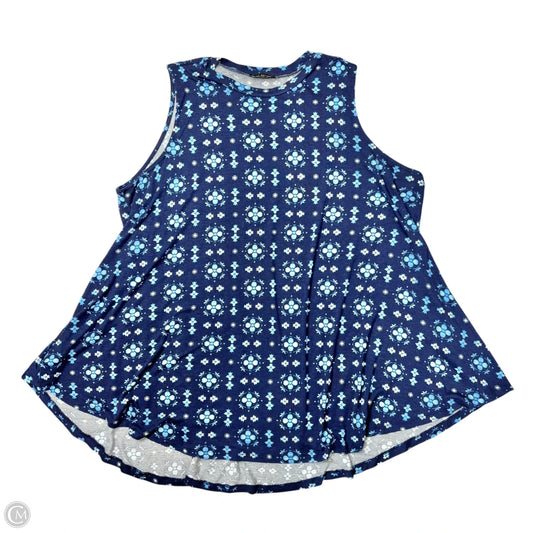 Tank Top By Lane Bryant In Nautical Print, Size: 3x