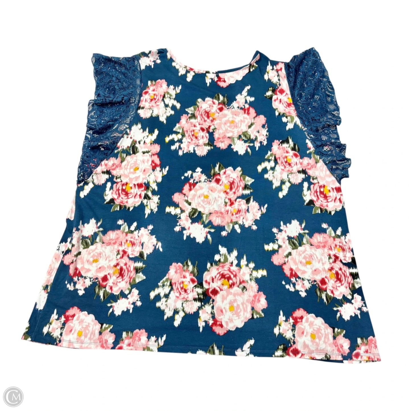 Top Short Sleeve By Torrid In Floral Print, Size: 3x