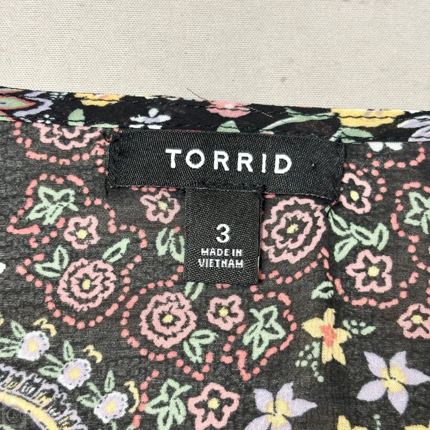 Kimono By Torrid In Nautical Print, Size: 3x