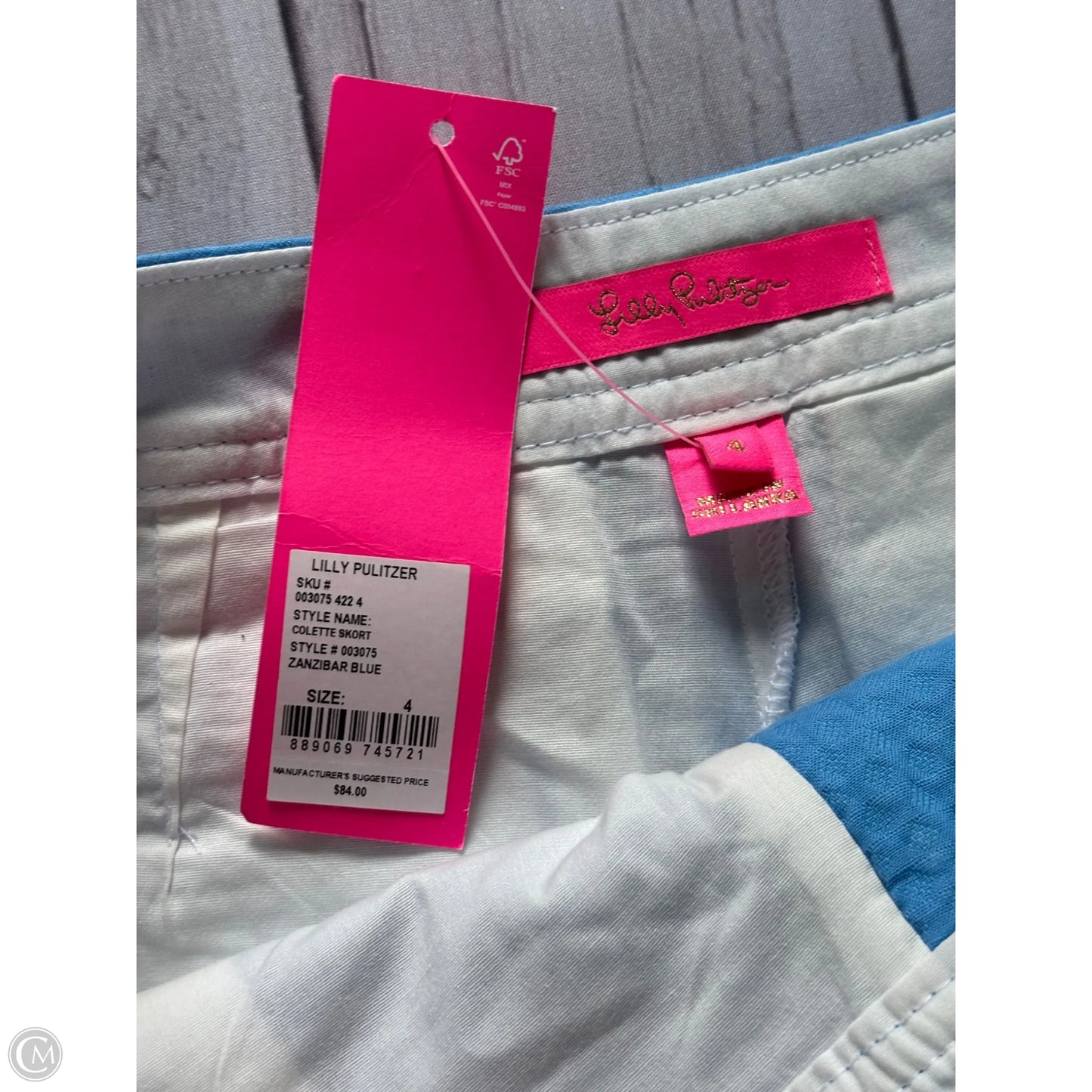 Shorts Designer By Lilly Pulitzer In Blue, Size: S