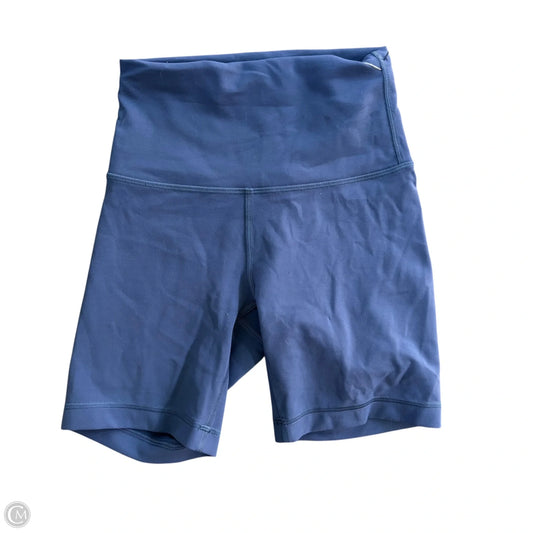 Athletic Shorts By Lululemon In Blue, Size: 2
