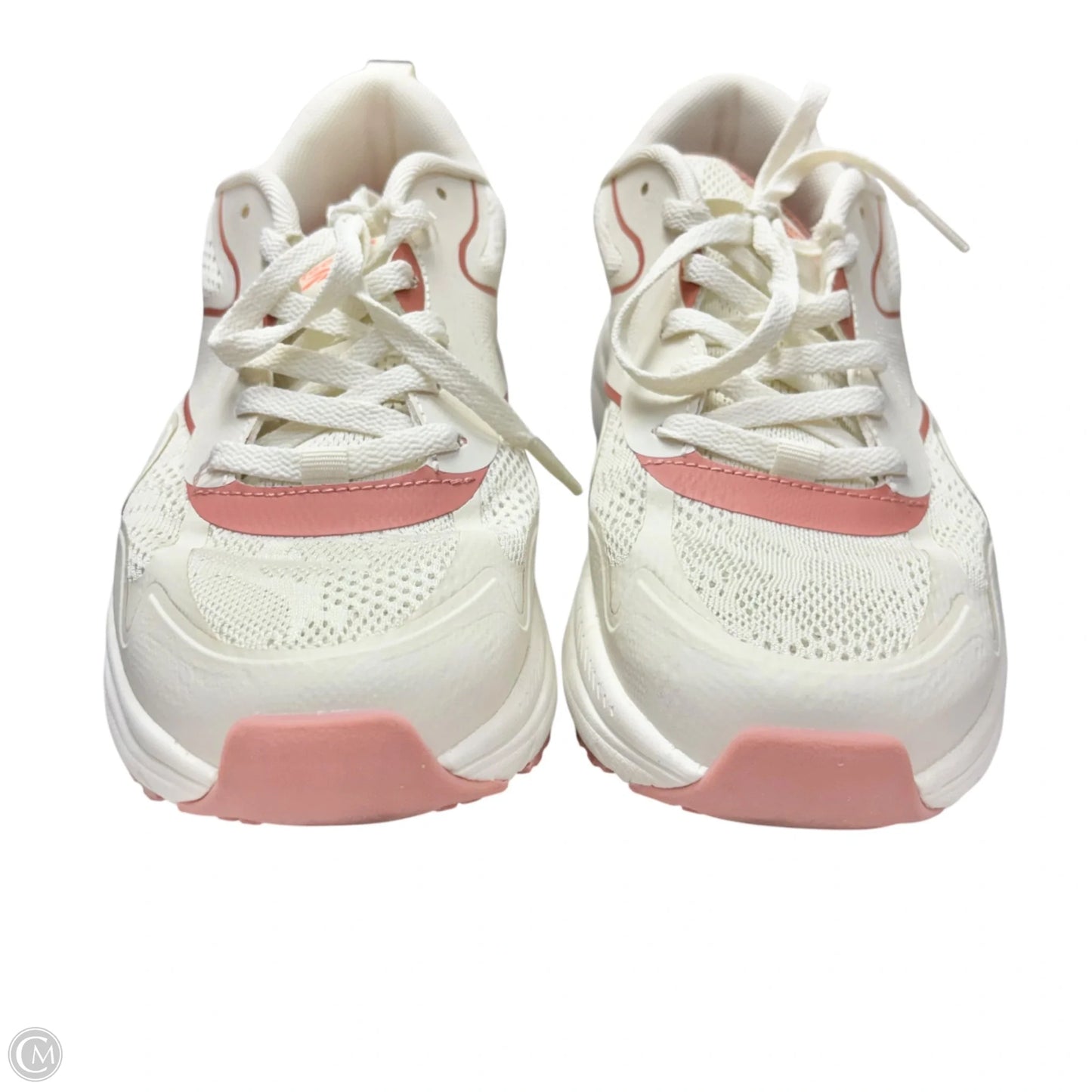 Shoes Athletic By Reebok In Pink & White, Size: 9