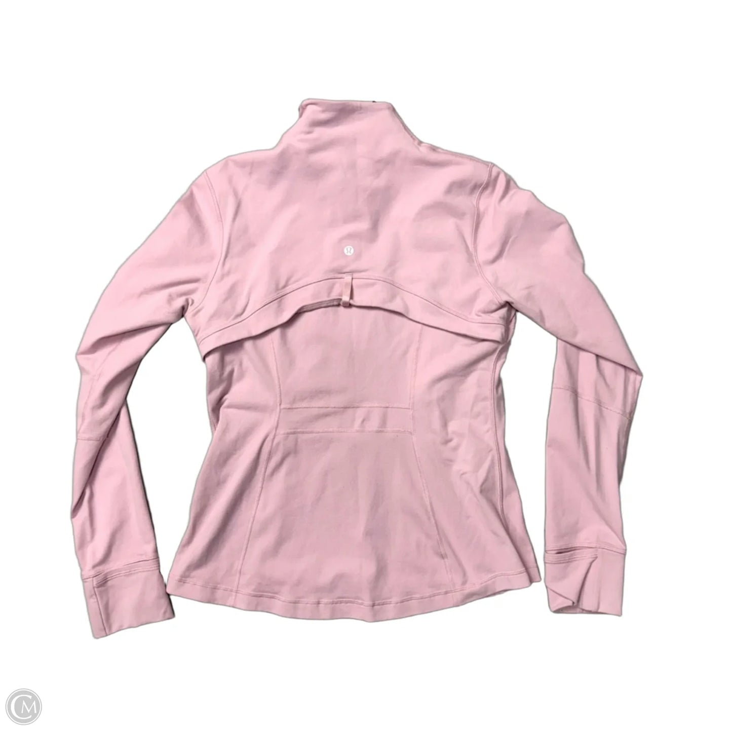 Athletic Jacket By Lululemon In Pink, Size: 12