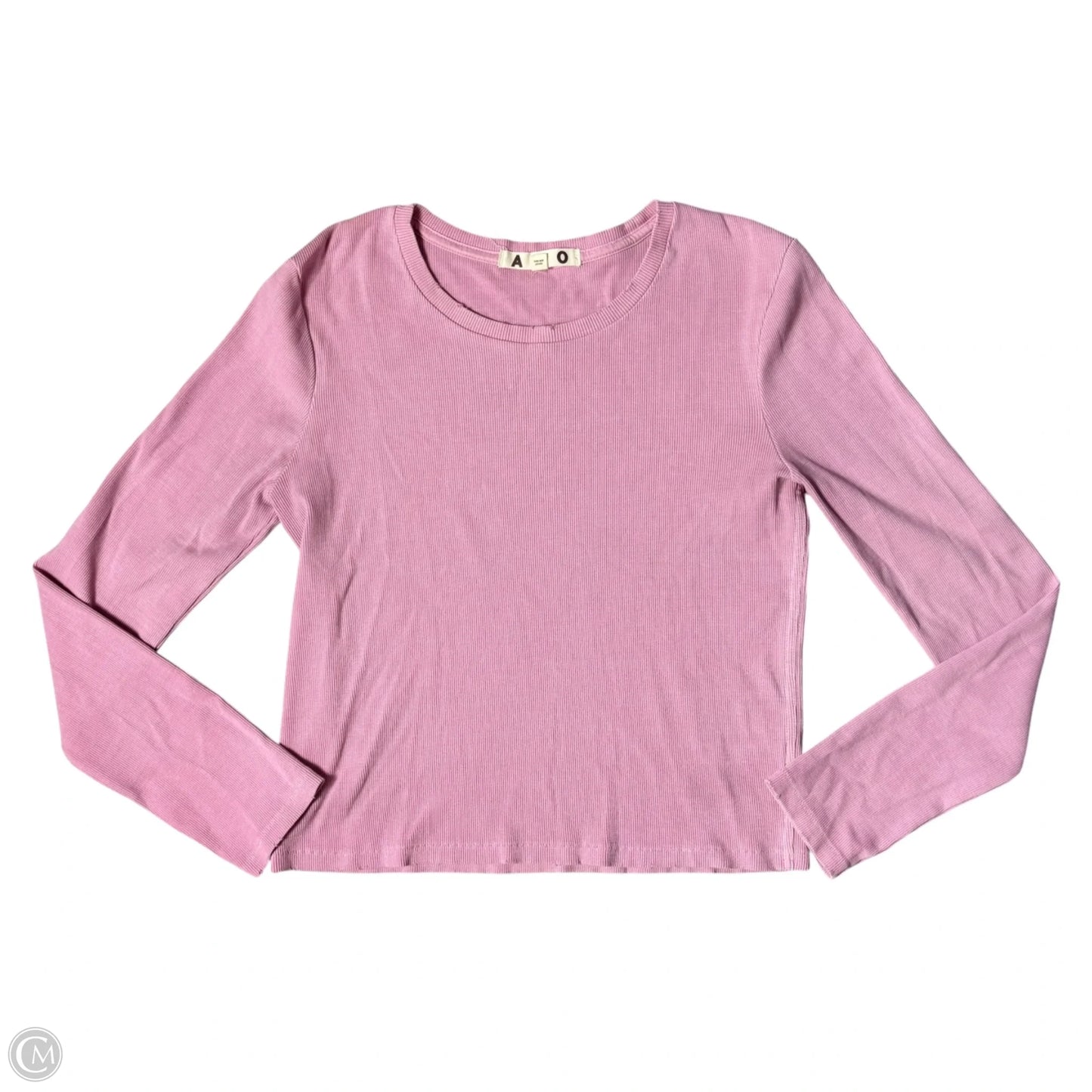 Top Long Sleeve By Amo In Pink, Size: M