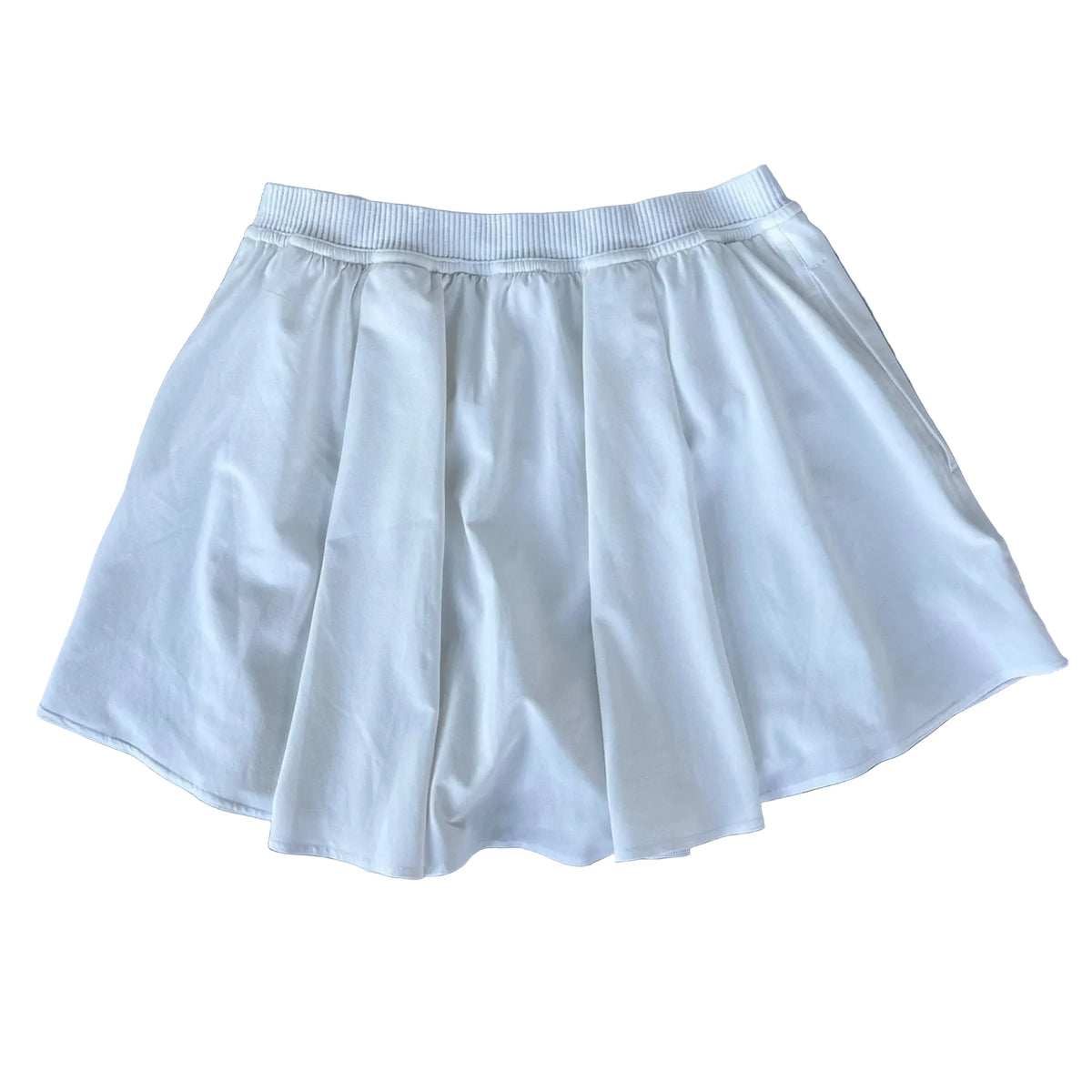 Athletic Skort By Lululemon In White, Size: S