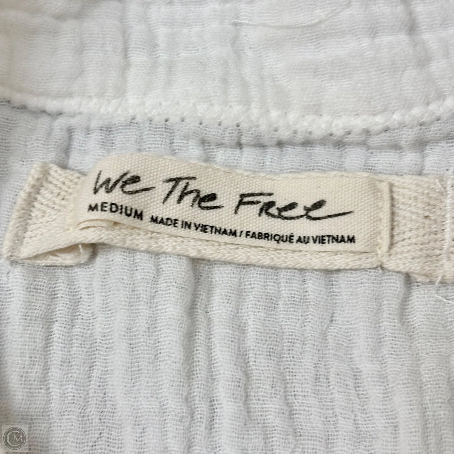 Top Long Sleeve By We The Free In White, Size: M